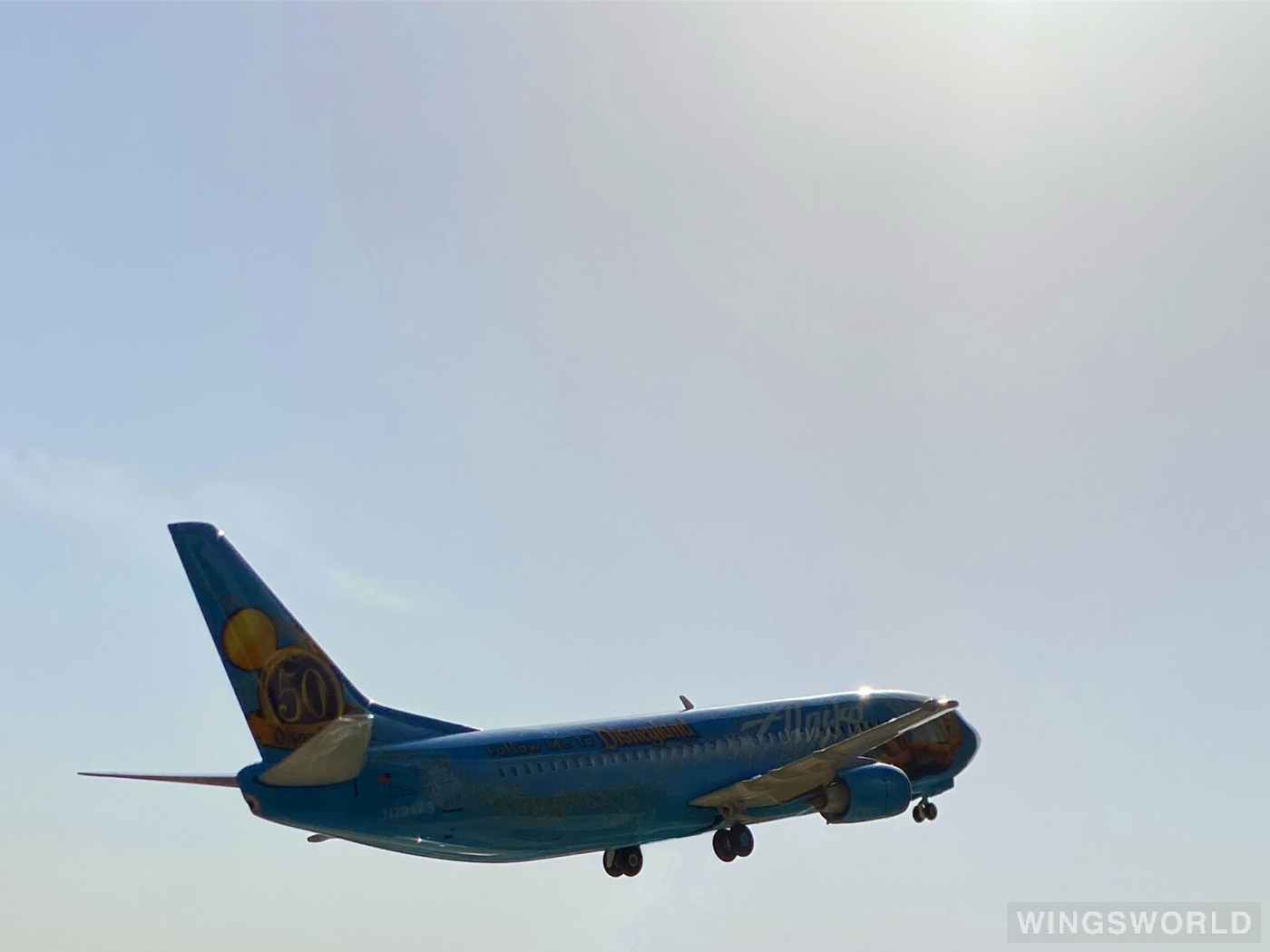 Phoenix 1:200 PH2N791AS Alaska Airlines 阿拉斯加航空 Boeing 737-400 N791AS