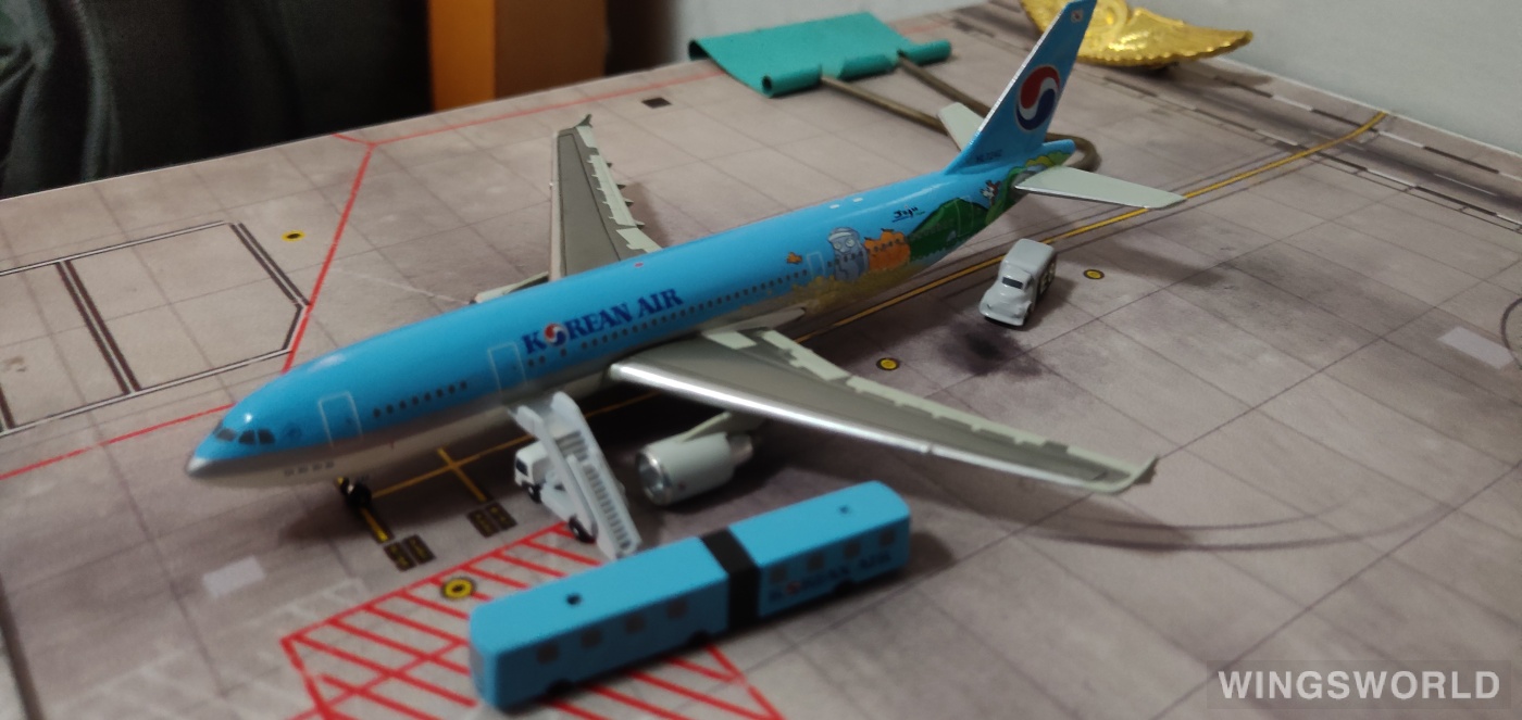 Jet-X 1:400 JX443 Korean Air 大韩航空 Airbus A300-600 HL7242