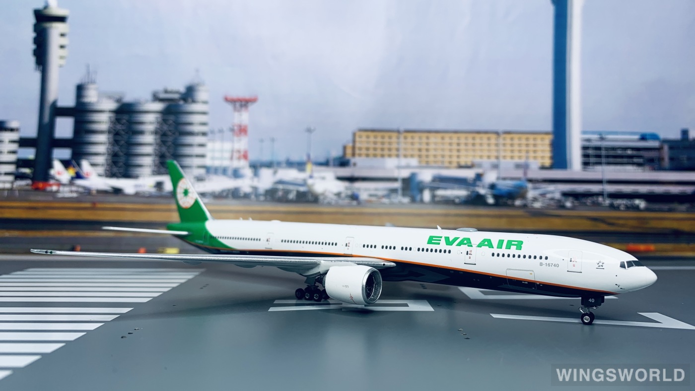 Phoenix 1:400 PH04364 EVA Air 长荣航空 Boeing 777-300ER B-16740