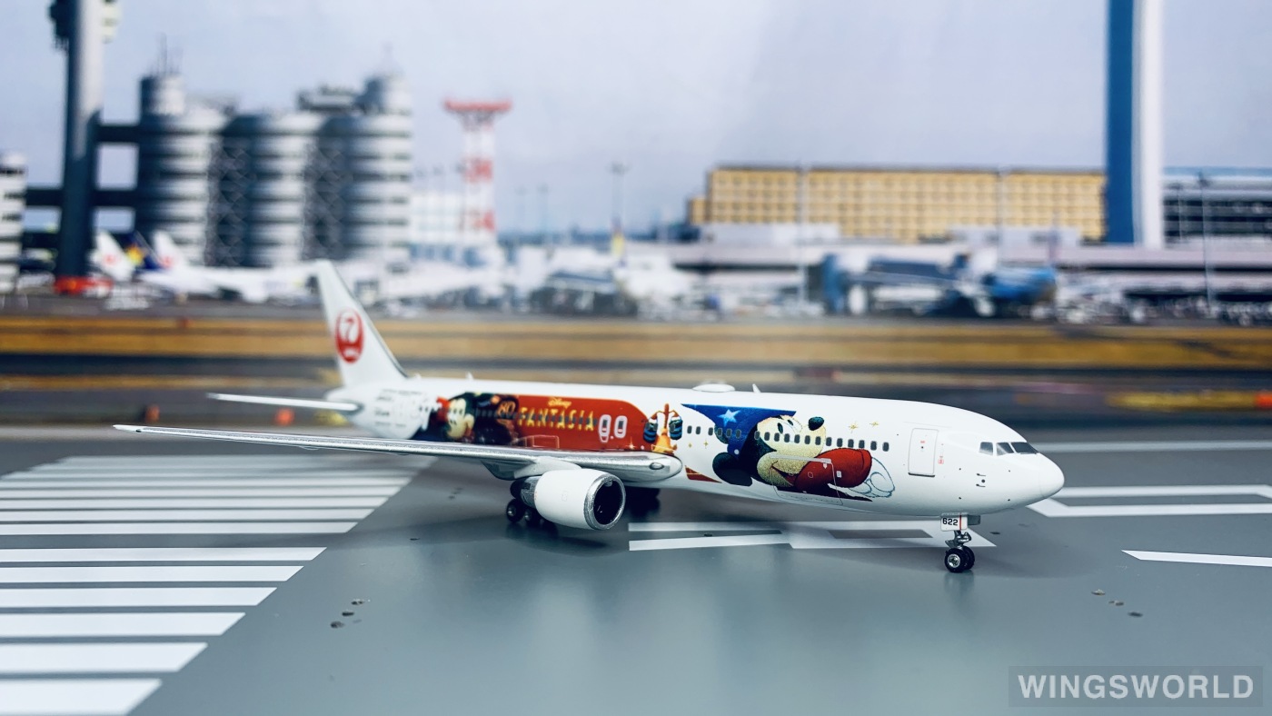 Phoenix 1:400 PH04367 Japan Airlines 日本航空 Boeing 767-300 JA622J