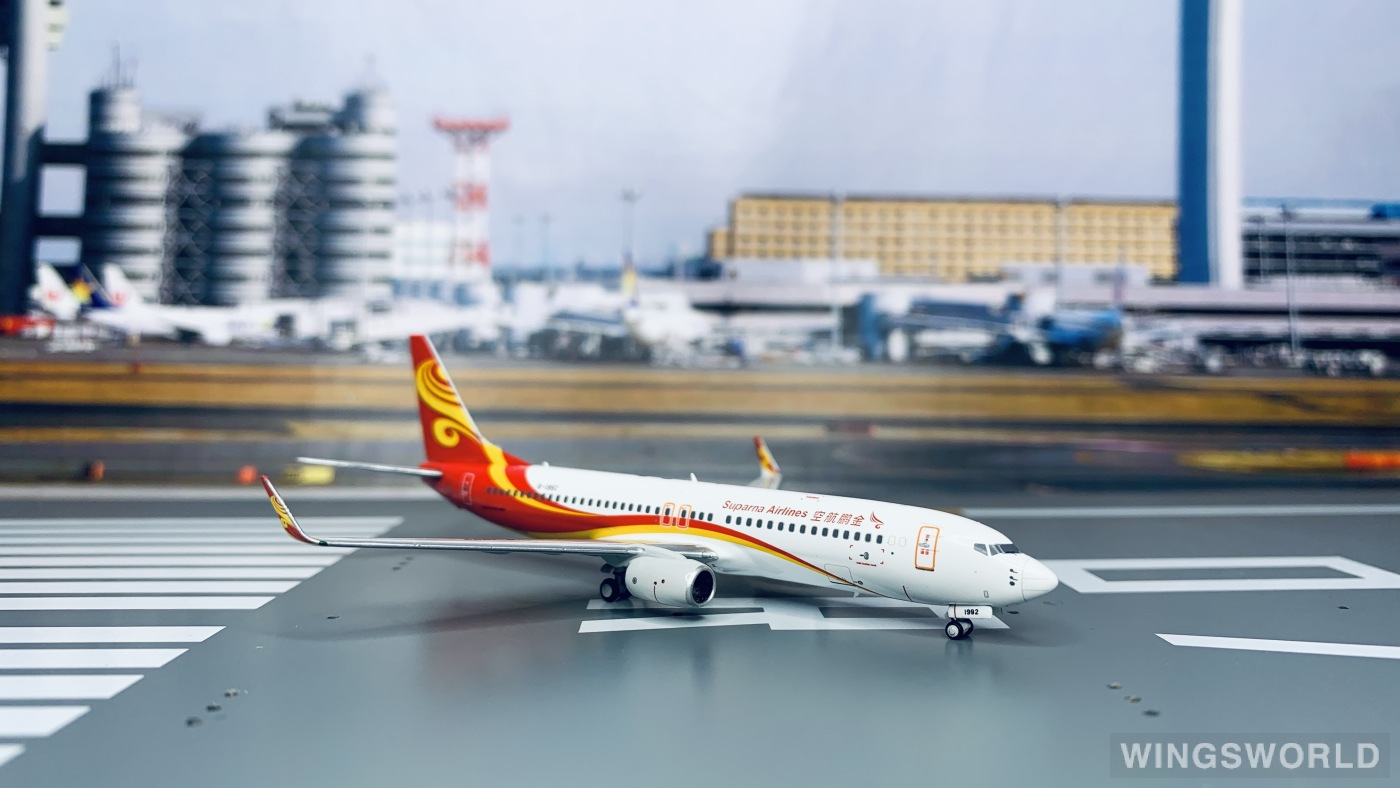 NGmodels 1:400 NG58069 Suparna Airlines 金鹏航空 Boeing 737-800 B-1992