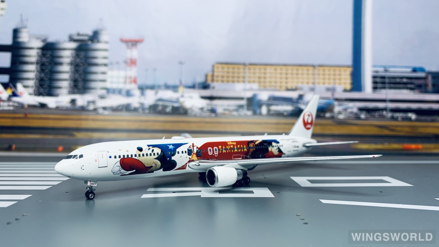 Phoenix 1:400 PH04367 Japan Airlines 日本航空 Boeing 767-300 JA622J