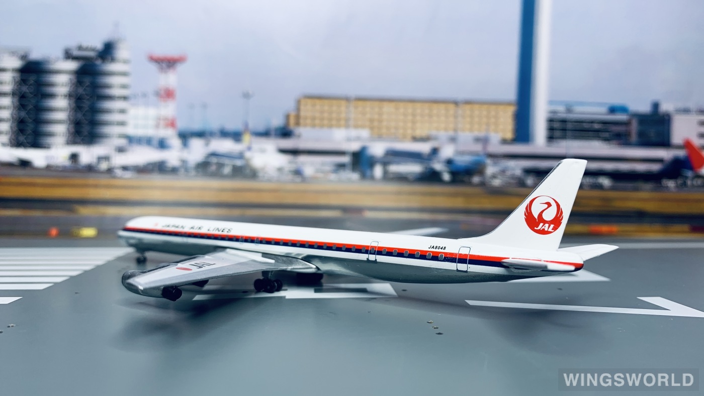 AeroClassics 1:400 ACJA8048 Japan Airlines 日本航空 Douglas DC-8 JA8048