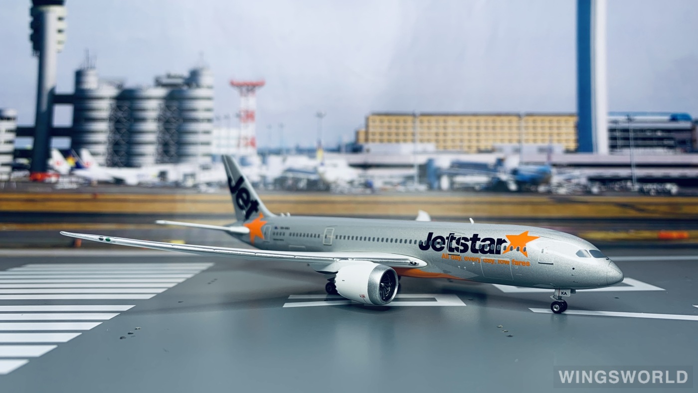 Geminijets 1:400 GJJST1314 Jetstar 捷星航空 Boeing 787-8 VH-VKA