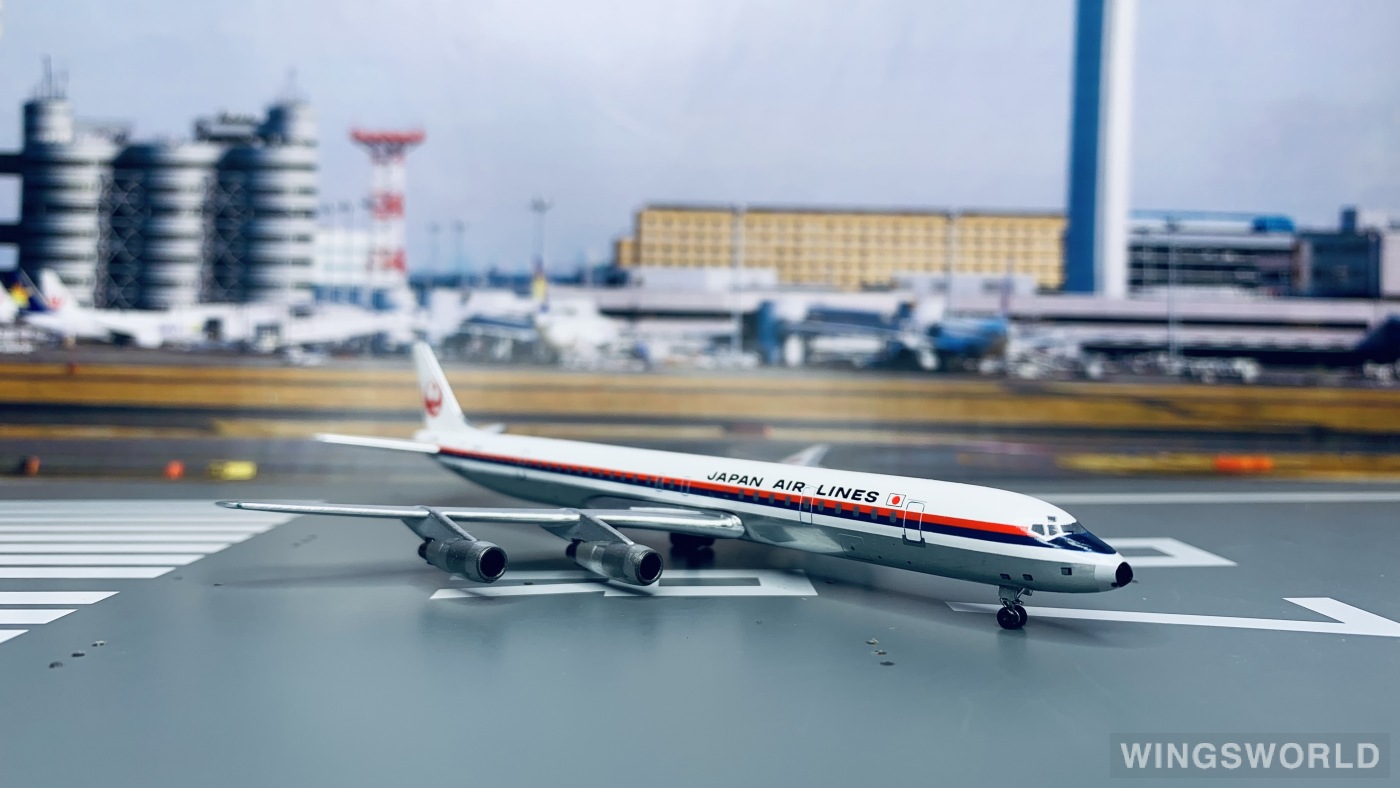 AeroClassics 1:400 ACJA8061 Japan Airlines 日本航空 Douglas DC-8 JA8061