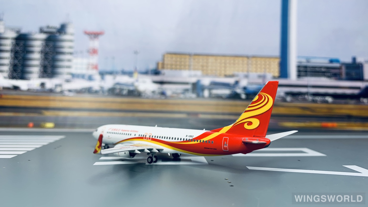 NGmodels 1:400 NG58069 Suparna Airlines 金鹏航空 Boeing 737-800 B-1992