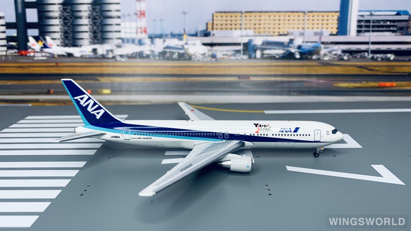 Big Bird 1:400 BB4-2004-15C ANA 全日空 Boeing 767-300 JA8664