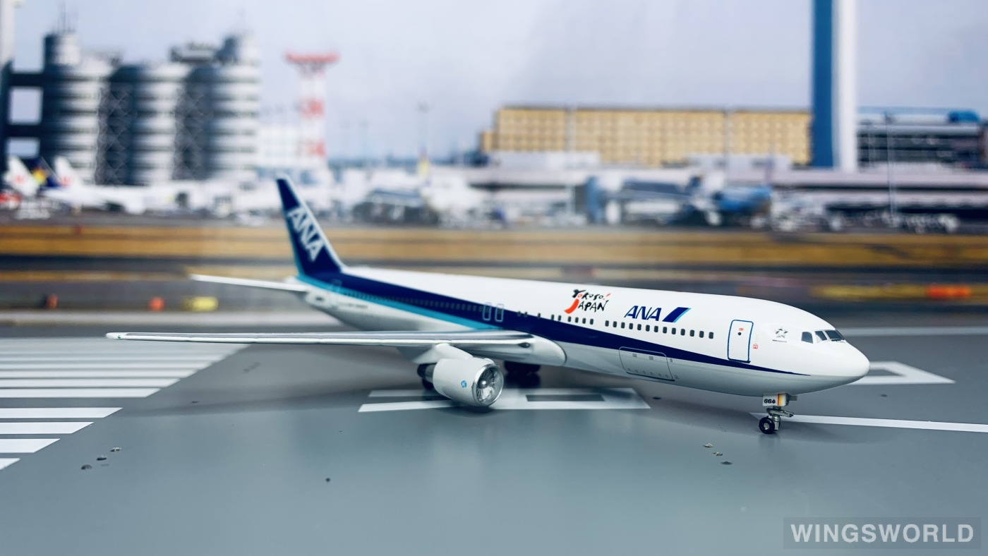 Big Bird 1:400 Boeing 767-300 ANA 全日空BB4-2004-15C JA8664 Yokoso
