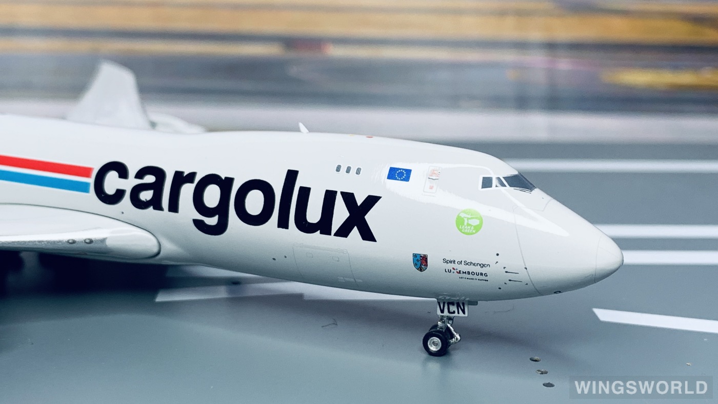 Phoenix 1:400 PH11606 Cargolux 卢森堡货运航空 Boeing 747-8F LX-VCN