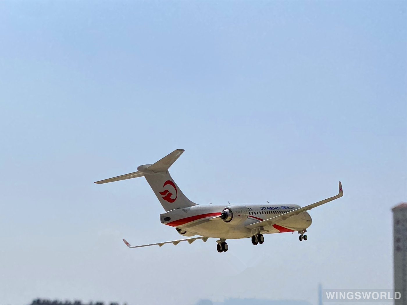 NGmodels 1:200 NG20102 OTT Airlines 一二三航空 Comac ARJ21-700 B-123A