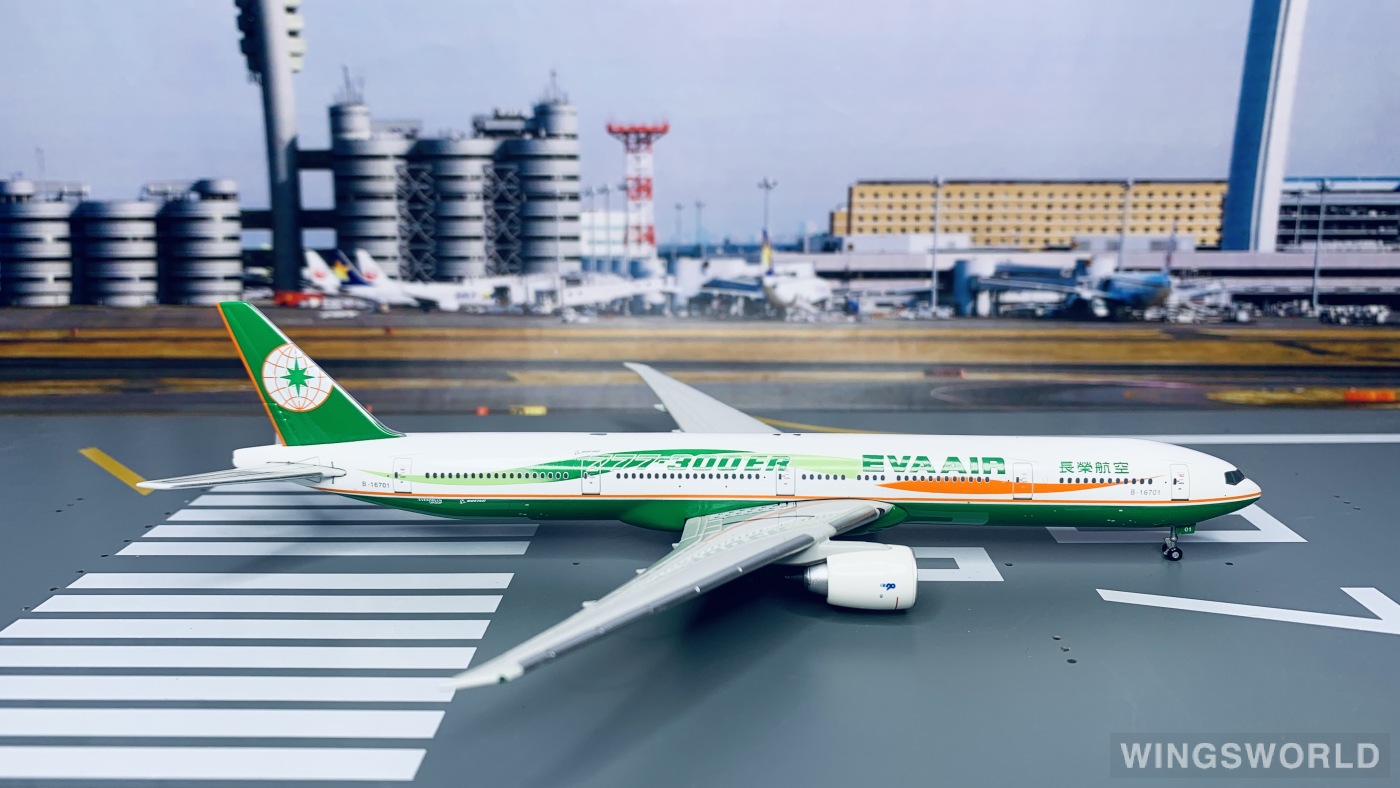 Phoenix 1:400 PH10078 EVA Air 长荣航空 Boeing 777-300ER B-16701
