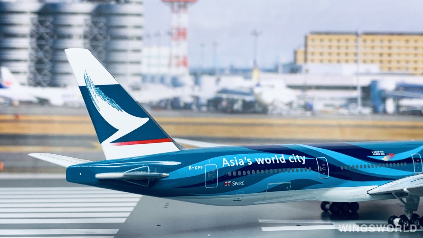 Phoenix 1:400 PH4BKPF Cathay Pacific 国泰航空 Boeing 777-300ER B-KPF