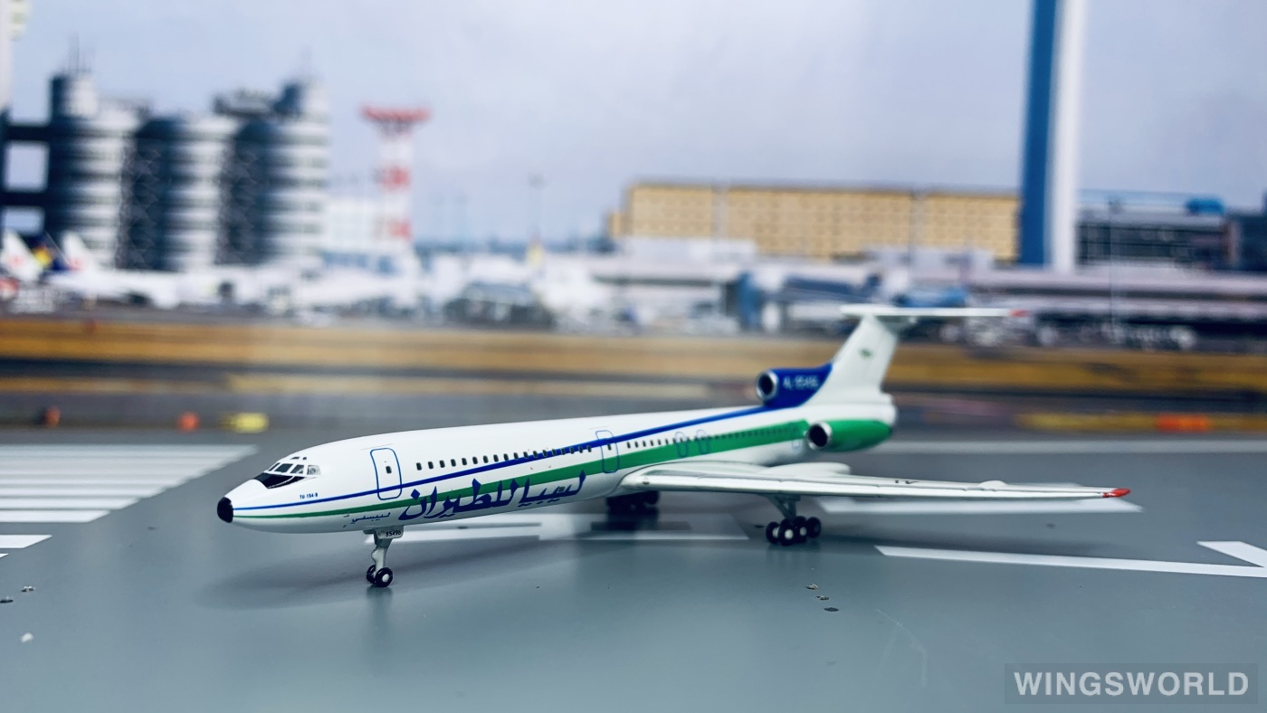 Phoenix 1:400 PH10144 Air Libya Tupolev Tu-154 4L-85496