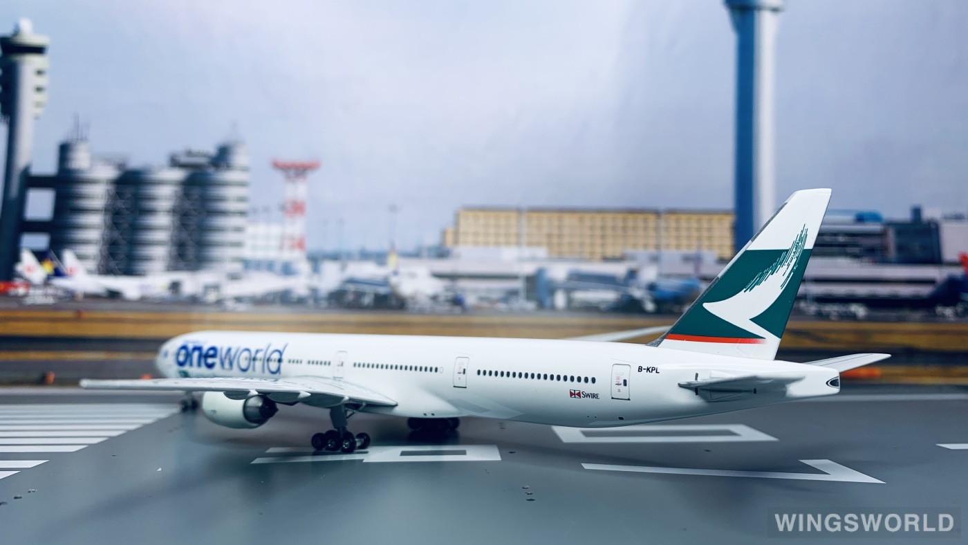 Phoenix 1:400 PH4BKPL Cathay Pacific 国泰航空 Boeing 777-300ER B-KPL