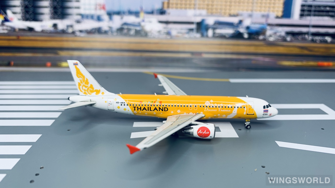 Phoenix 1:400 PH11158 AirAsia 亚洲航空 Airbus A320 HS-ABX