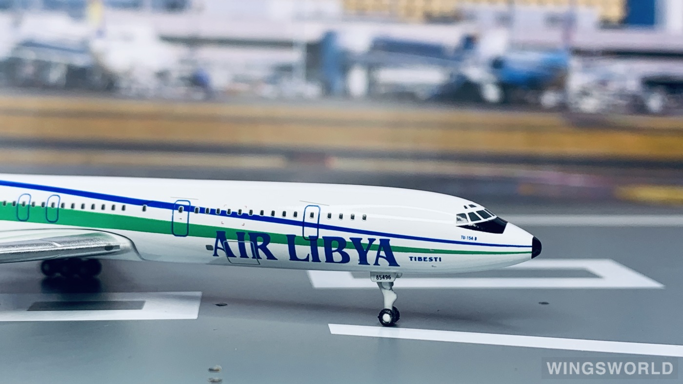 Phoenix 1:400 PH10144 Air Libya Tupolev Tu-154 4L-85496