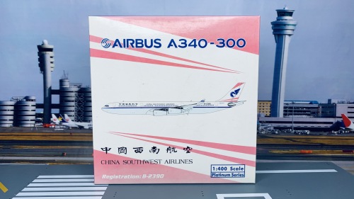 China Southwest Airlines 中国西南航空 Airbus A340-300 B-2390  PH10941 Phoenix 1:400