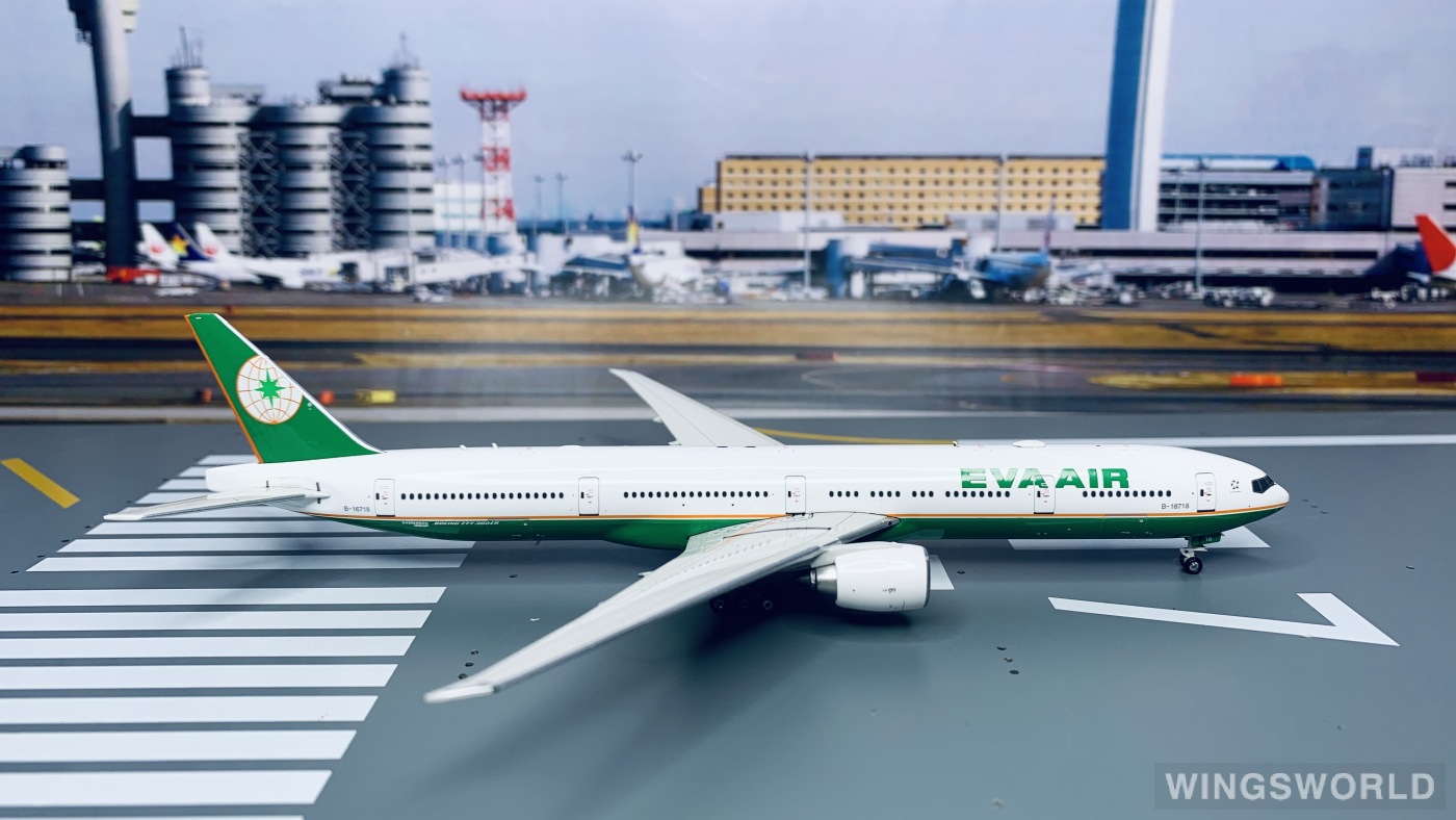 Phoenix 1:400 PH10966 EVA Air 长荣航空 Boeing 777-300ER B-16718