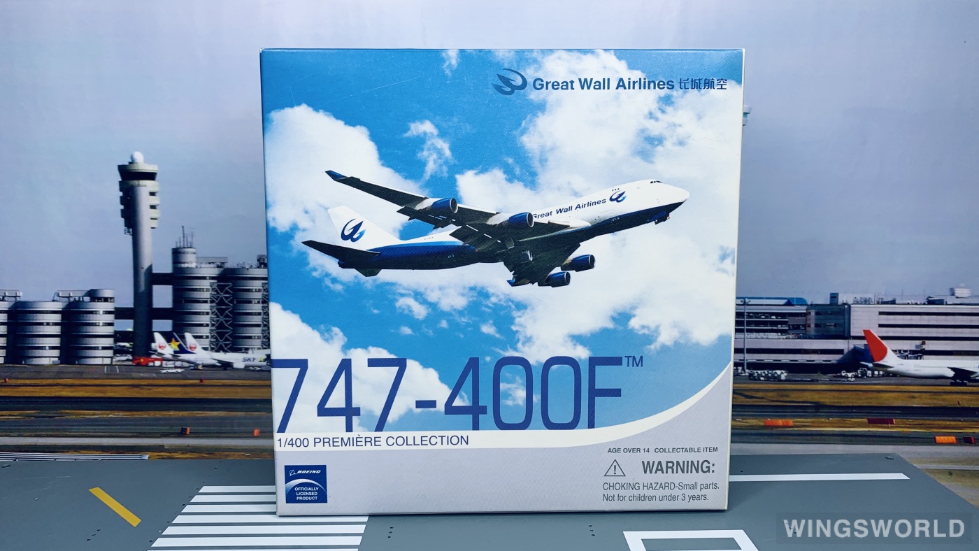 Dragon Models 1:400 55549 Great Wall Airlines 长城航空 Boeing 747-400 B-2428