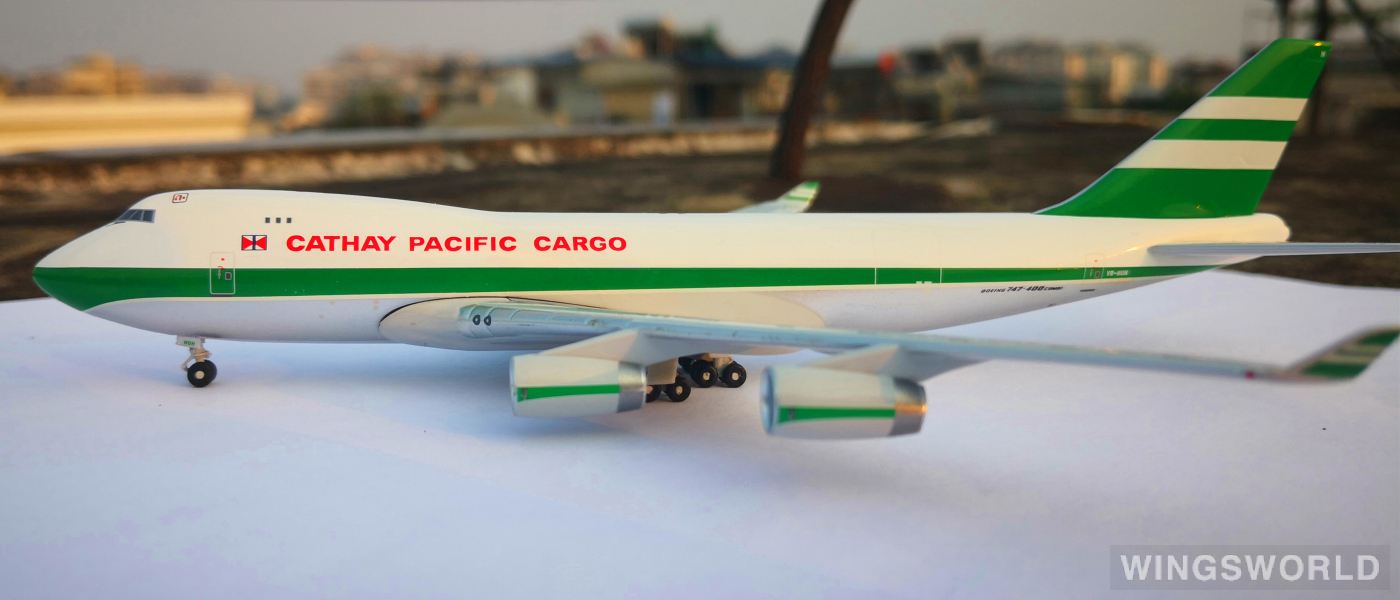 Big Bird 1:400 BB4-2003-XX Cathay Pacific 国泰航空 Boeing 747-200 VR-HUH