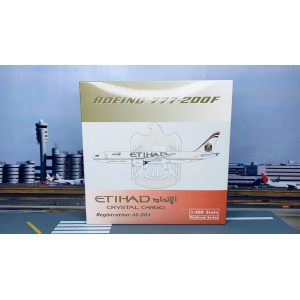 Etihad Airways 阿提哈德航空 Boeing 777F A6-DDA 2004s colors.  PH10552 Phoenix 1:400