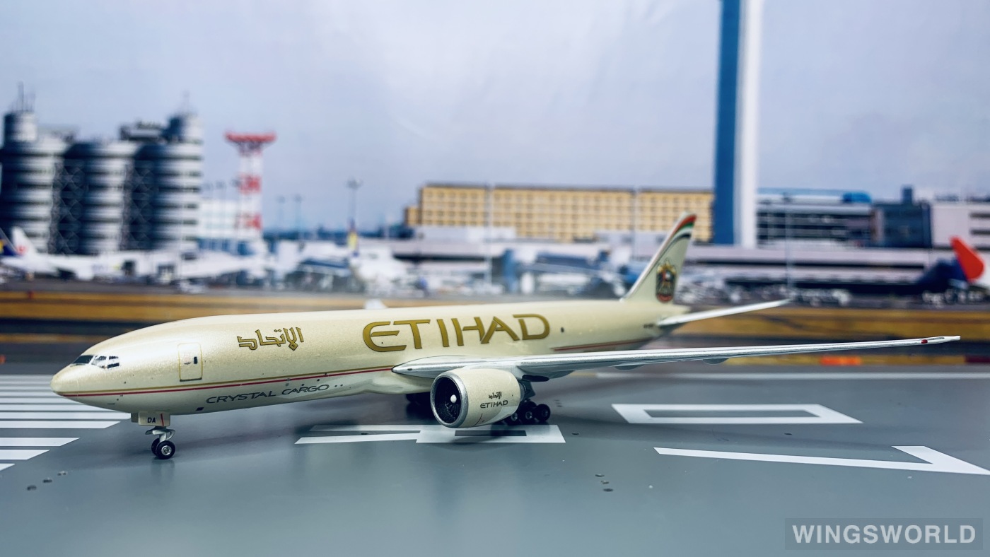 Phoenix 1:400 PH10552 Etihad Airways 阿提哈德航空 Boeing 777F A6-DDA