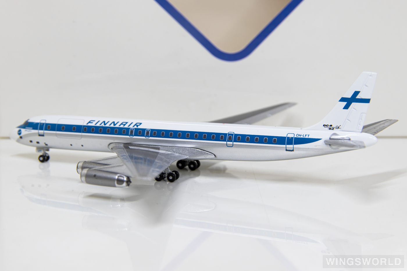 AeroClassics 1:400 AC18213 Finnair 芬兰航空 Douglas DC-8 OH-LFT