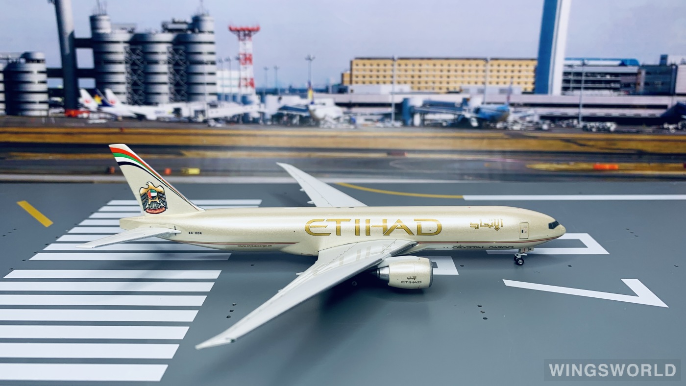 Phoenix 1:400 PH10552 Etihad Airways 阿提哈德航空 Boeing 777F A6-DDA