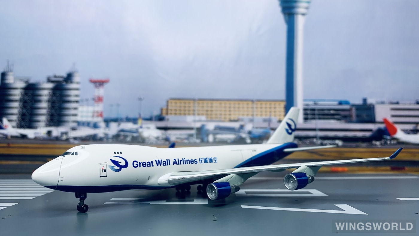 Dragon Models 1:400 55549 Great Wall Airlines 长城航空 Boeing 747-400 B-2428