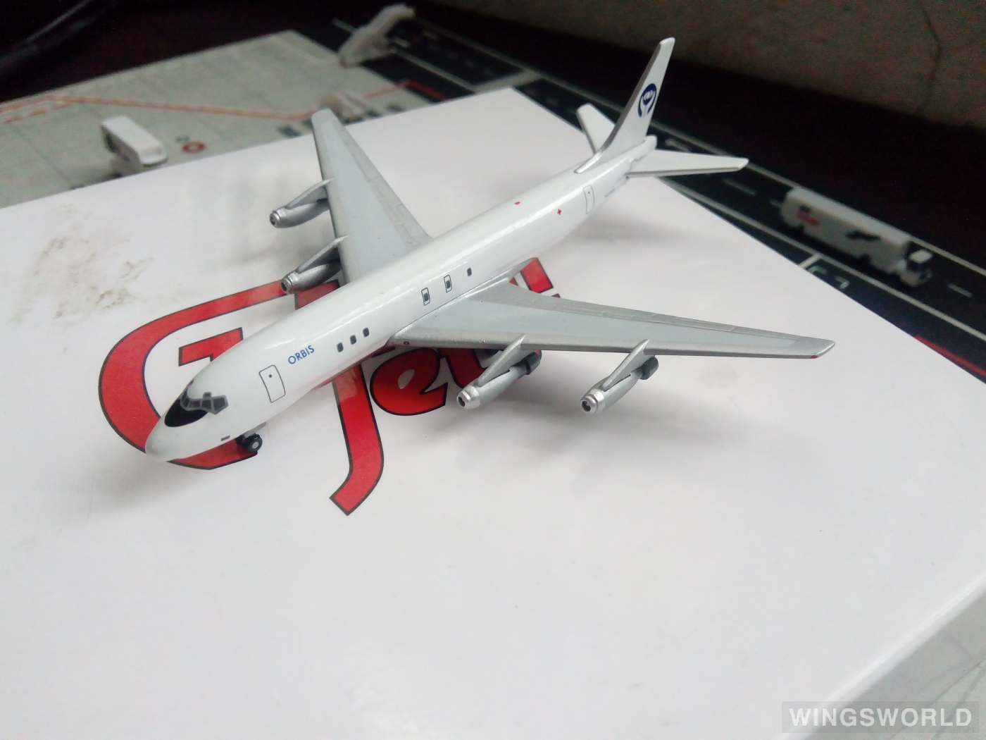 Geminijets 1:400 GJORB238 Orbis 奥比斯眼科飞机医院 Douglas DC-8 N220RB