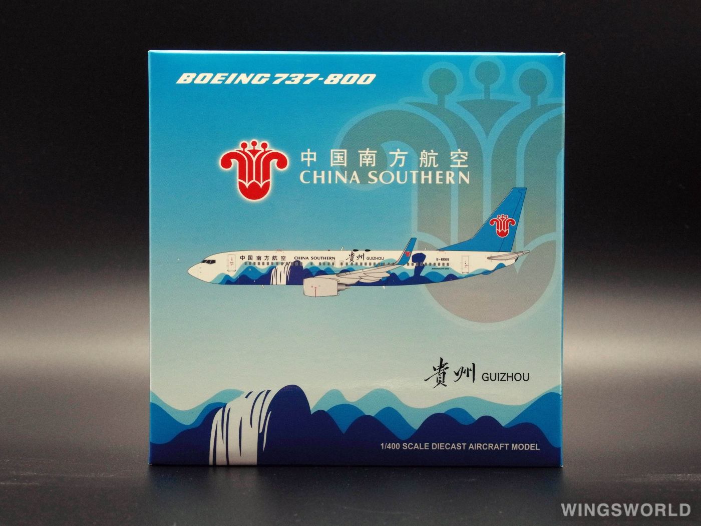 JC Wings 1:400 XX4161 China Southern 中国南方航空 Boeing 737-800 B-6068