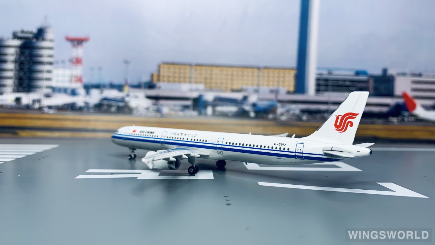 Phoenix 1:400 PH10975 Air China 中国国际航空 Airbus A321 B-6917