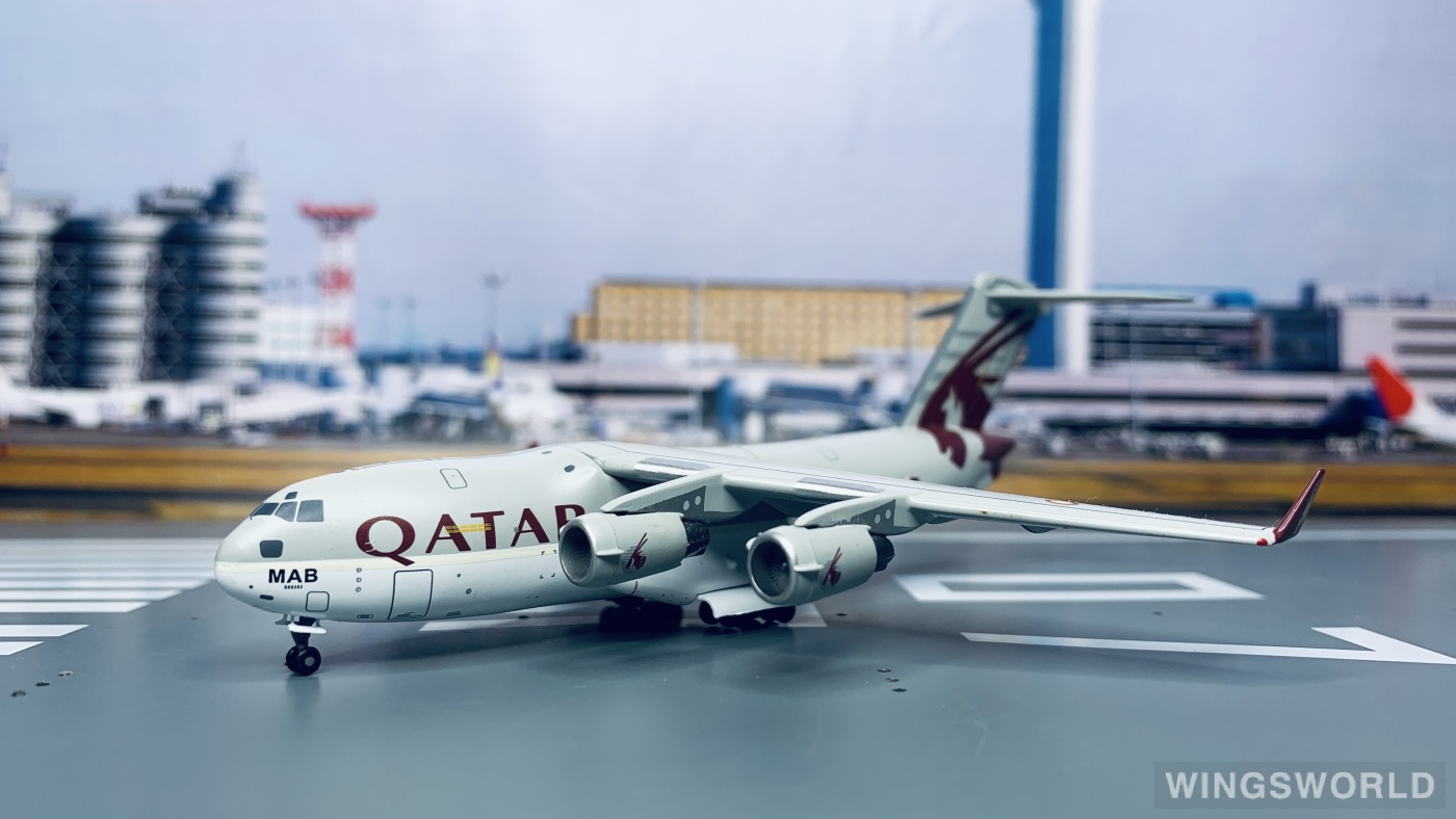 Geminijets 1:400 GMQAF043 Qatar 卡塔尔航空 Boeing C-17 MAB