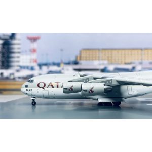 Qatar 卡塔尔航空 Boeing C-17 MAB  GMQAF043 Geminijets 1:400