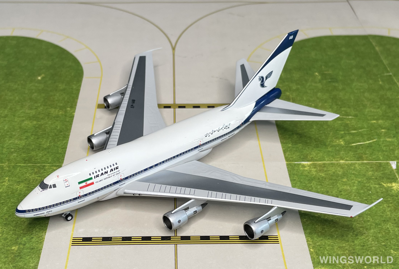 NGmodels 1:400 NG07002 Iran Air 伊朗航空 Boeing 747SP EP-IAB