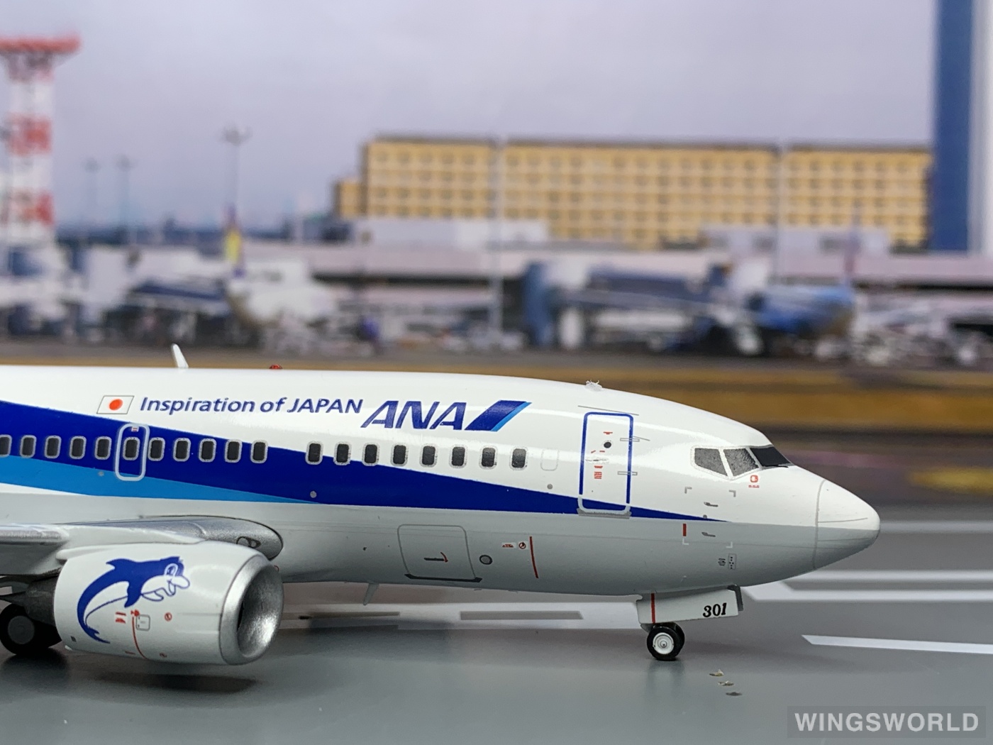 JC Wings 1:200 Boeing 737-500 ANA 全日空EW2735001 JA301K 的
