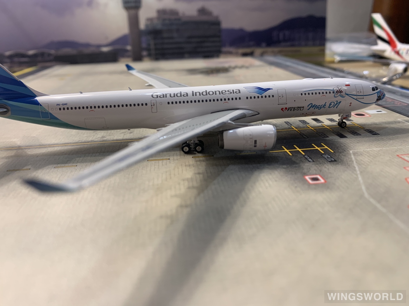 Phoenix 1:400 PH11668 Garuda Indonesia 印度尼西亚鹰航 Airbus A330-300 PK-GHC