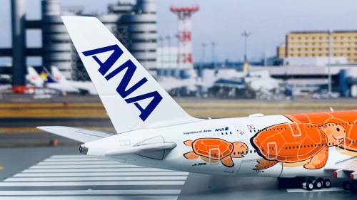 EW4388008 ANA 全日空Airbus A380 JA383A Kala JC Wings 1:400 -飞机