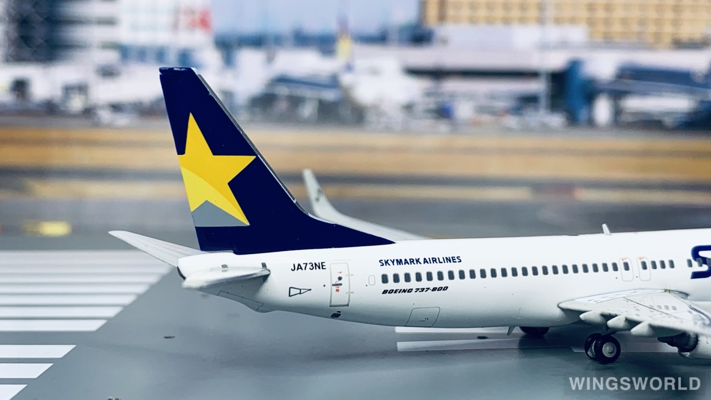 Geminijets 1:400 BC4010 Skymark Airlines 天马航空 Boeing 737-800 JA73NE