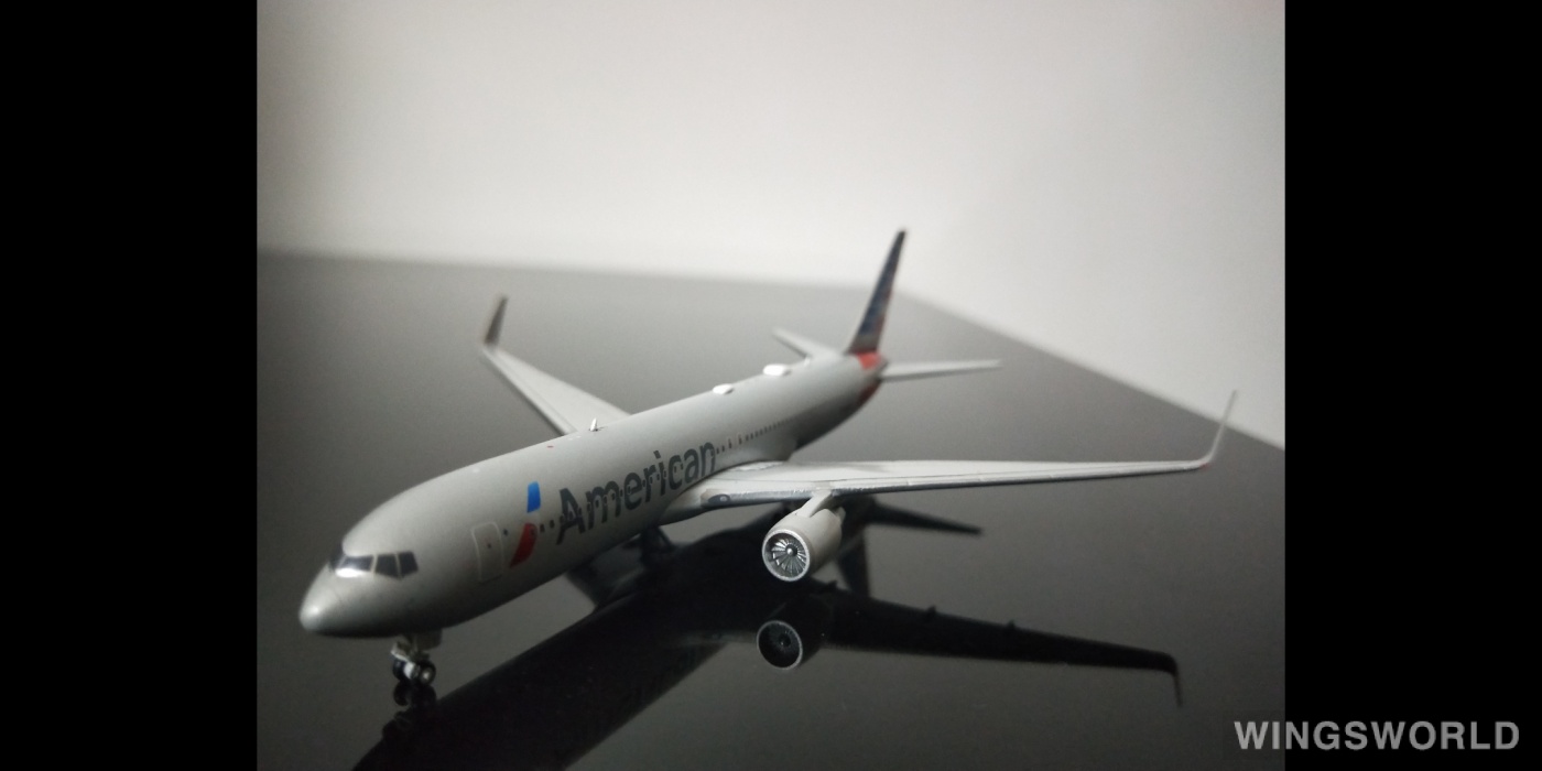 Geminijets 1:400 GJAAL1866 American Airlines 美国航空 Boeing 767-300 N392AN