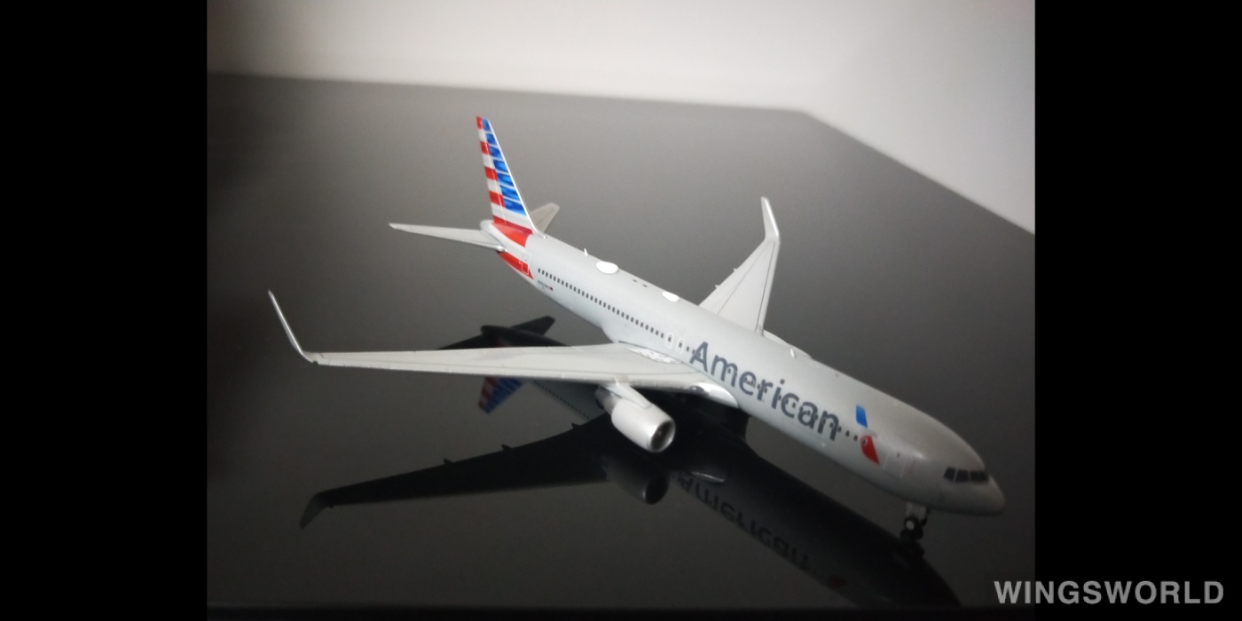 Geminijets 1:400 GJAAL1866 American Airlines 美国航空 Boeing 767-300 N392AN
