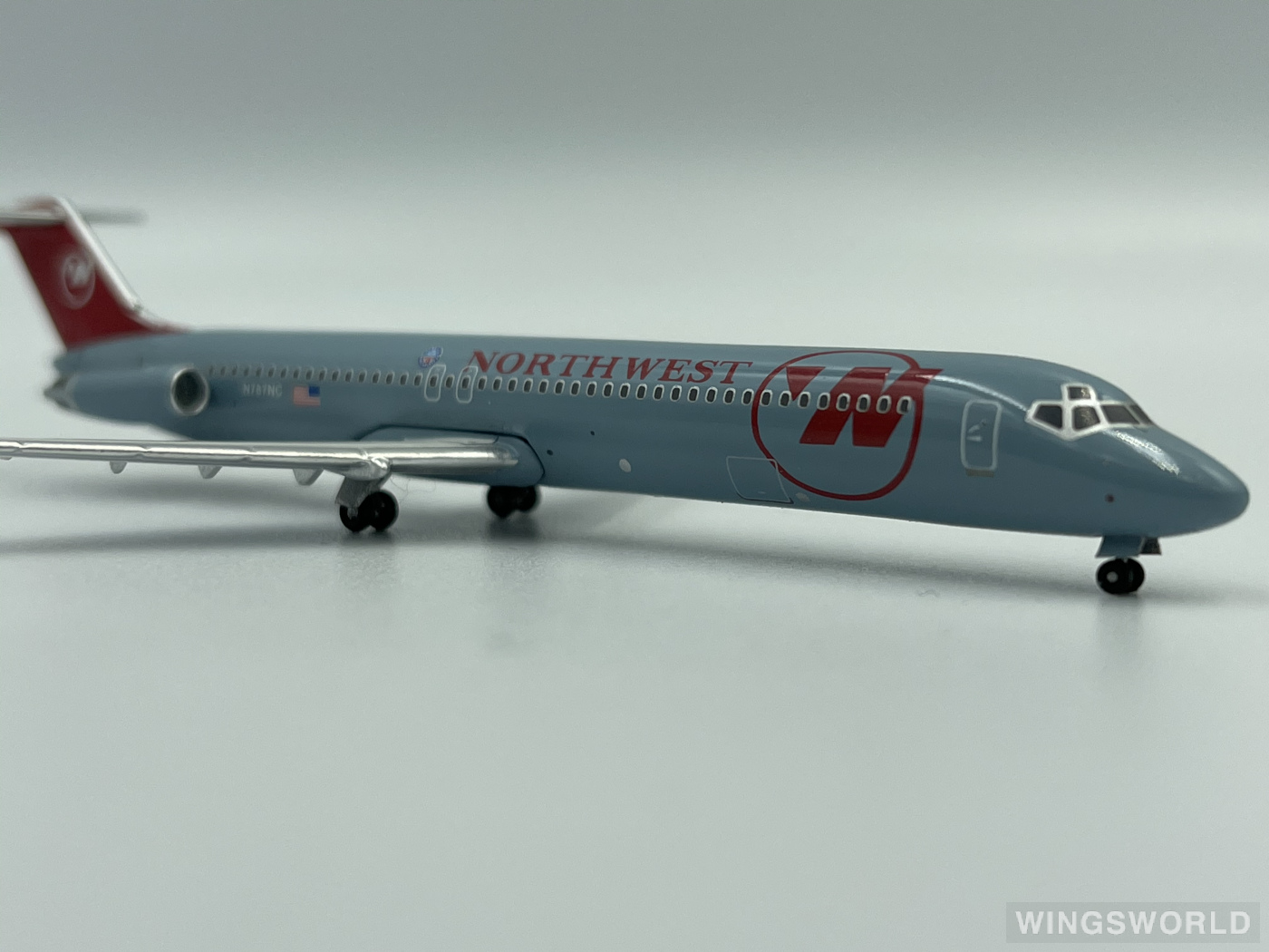 AeroClassics 1:400 ACN787NC Northwest Airlines 美国西北航空 McDonnell Douglas DC-9 N787NC
