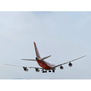 Boeing 波音公司 Boeing 747-8i N6067E 日出涂装 PH10522 Phoenix 1:400