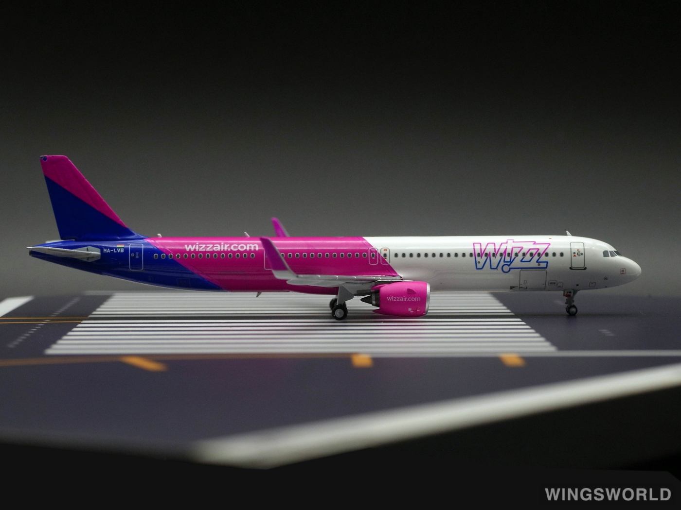 Pandamodel 1:400 19014 Wizz Air 维兹航空 Airbus A321neo HA-LVB