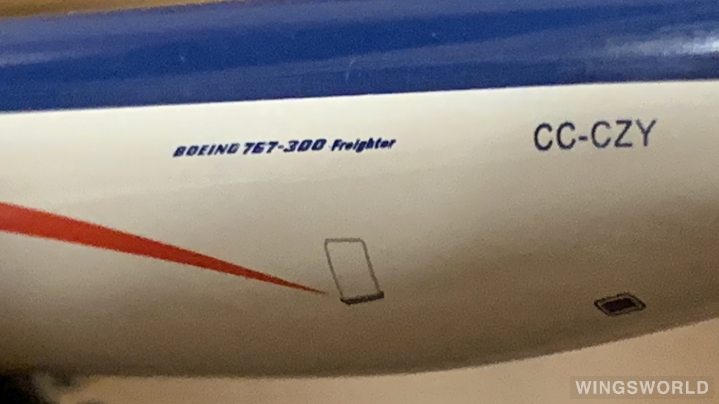AeroClassics 1:400 ACCCCZY LAN Airlines 智利航空 Boeing 767-300 CC-CZY