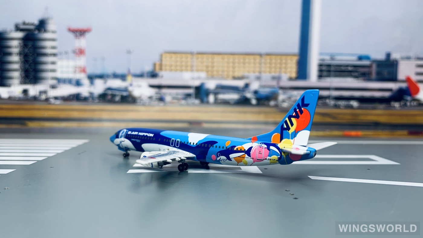 Phoenix 1:400 Boeing 737-400 ANA 全日空PHJA391K JA391K ANK Island