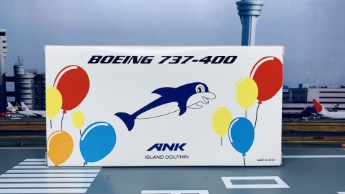 ANA 全日空 Boeing 737-400 JA391K ANK Island Dolphin PHJA391K Phoenix 1:400
