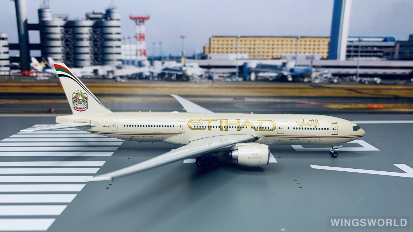 Phoenix 1:400 PH10944 Etihad Airways 阿提哈德航空 Boeing 777-200 A6-LRC