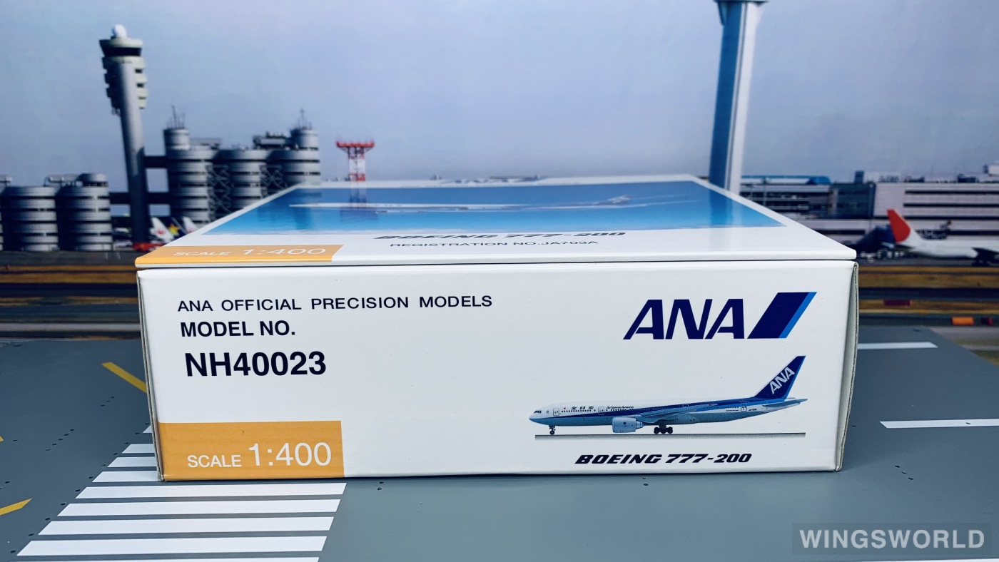 Hogan 1:400 Boeing 777-200 ANA 全日空NH40023 JA703A 的照片
