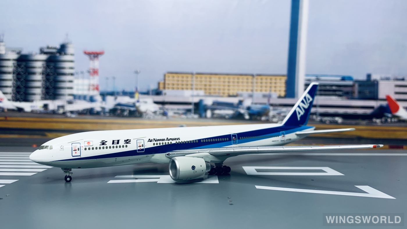 全日空 1/400 777-200 JA703A NH40023 飛行機 模型 1/400 B777-200 ANA JA703A [NH40023] 全日空商事/中古